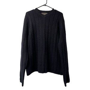 Abercrombie & Fitch Sweater Men‎ V Neck Wool Blend Size Large Preppy Retro Y2K